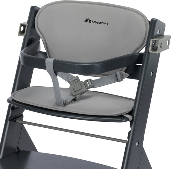 Bebeconfort Timba 2 met verkleinkussen - Kinderstoel - Mineral Graphite - 6 maanden tot 10 jaar oud van Merkloos — afbeelding 2