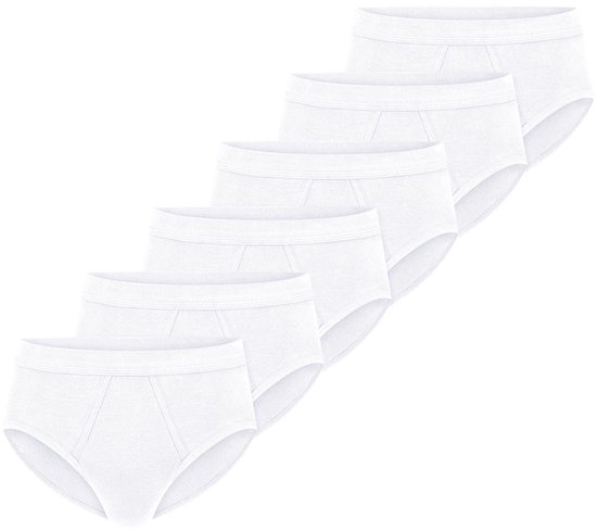 Slip/caleçon Schiesser Homme 6 pack Cotton Essentials Feinripp