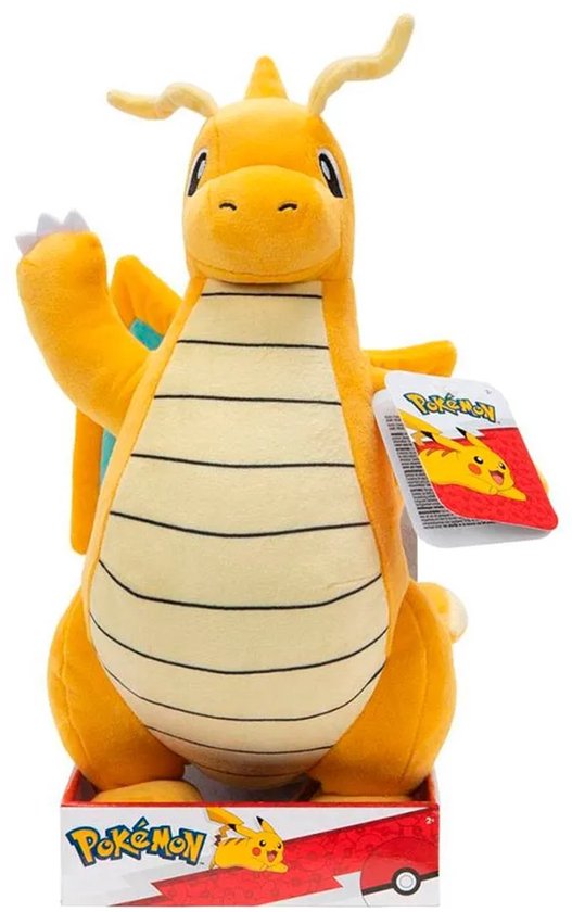 Pokemon Center Original Pokemon Fit Dragonair Draco Dragonir Plush Peluche Plüschtier