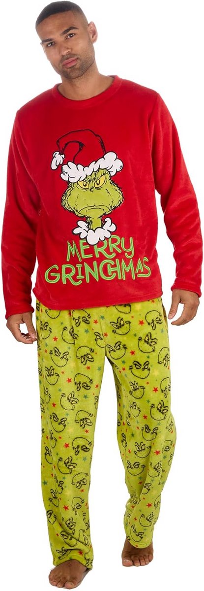 Bijpassende Familie Kerst Pyjama Set Fleece Geschikt voor Volwassenen en Kinderen