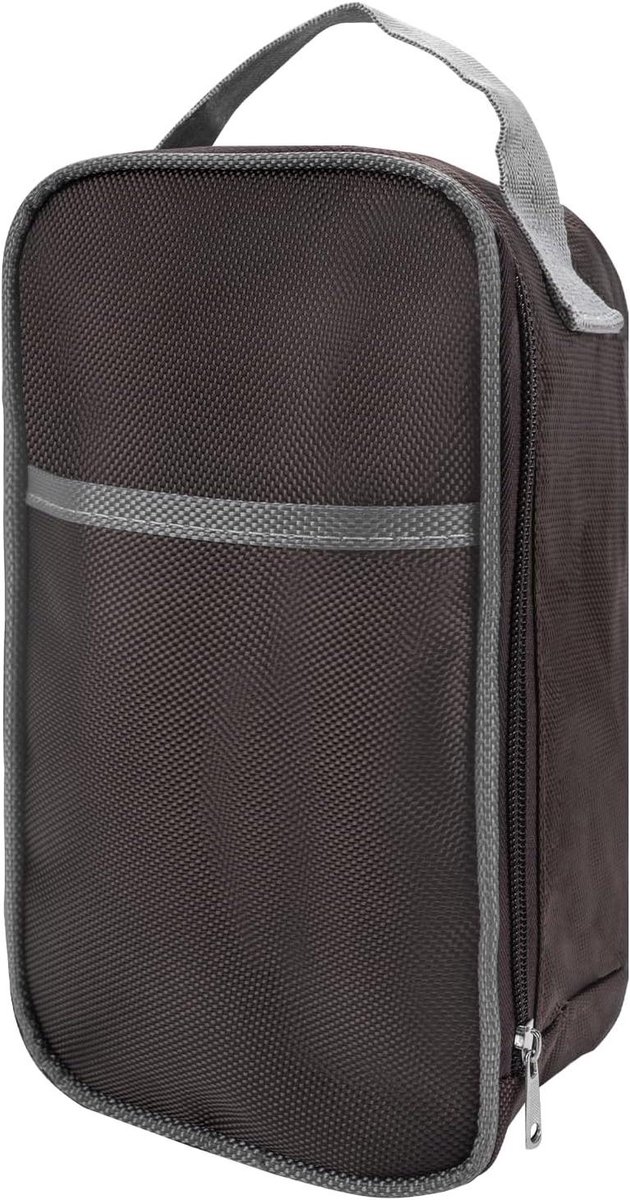 Allecta - Thermische voedselcontainer tas voor lunch onderweg - ideaal voor kantoor, picknick - 24 oz compatibel - bruin