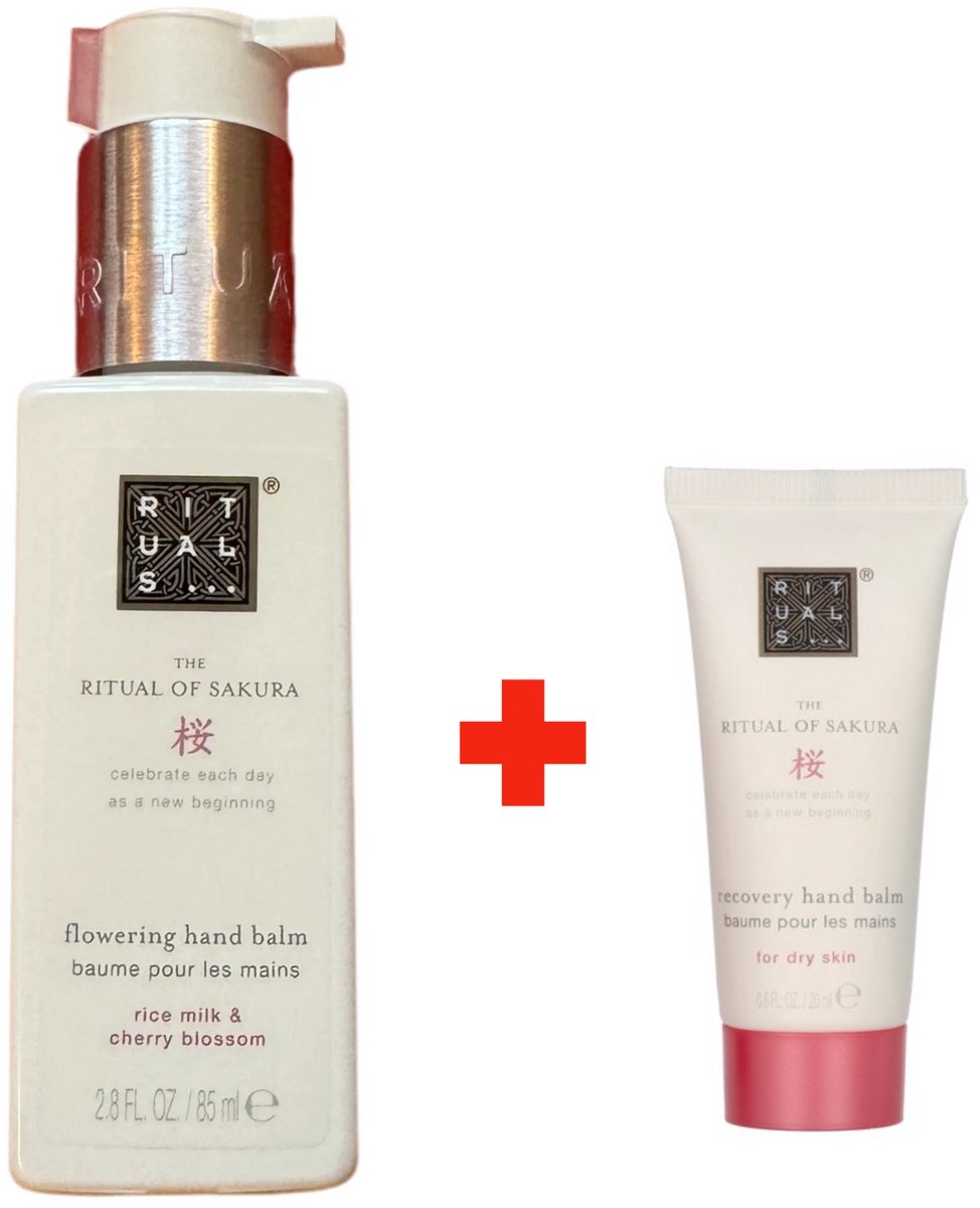 Rituals - Sakura - MINI Hand SET - Hand Balm 20 ml + Hand Balm 85 ml