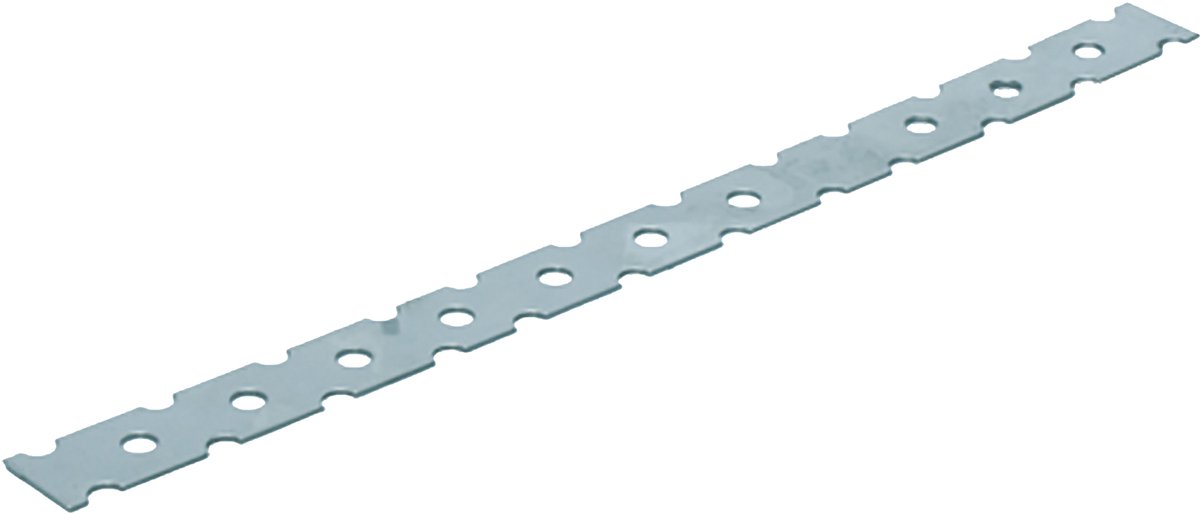 GB lijmkoppelstrip - 300 x 22 x 0.6 mm - RVS