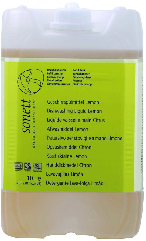 Sonett Afwasmiddel citroen 10 Vloeistof