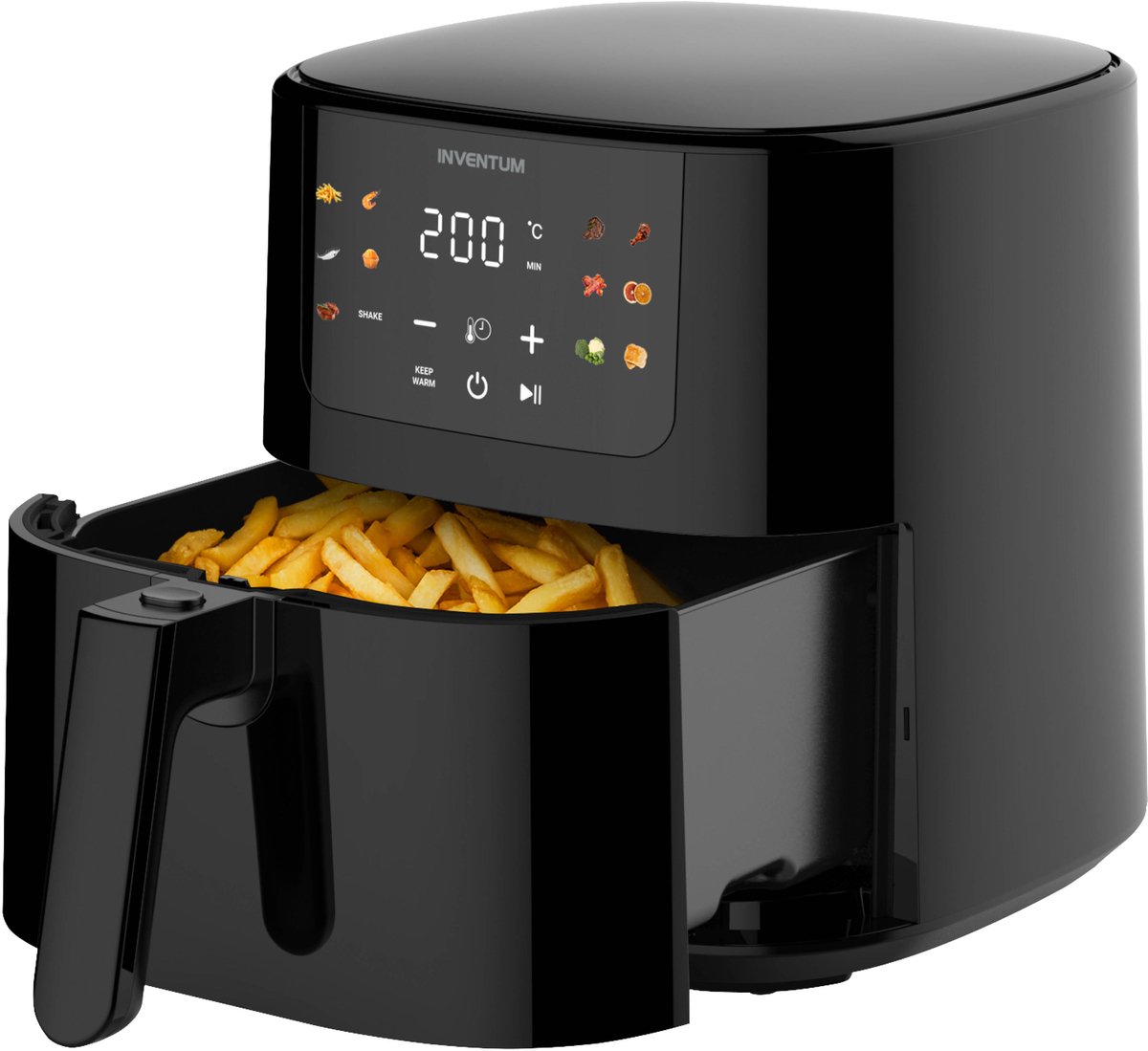 Inventum GF501HLDB Airfryer met Dubbele Lade - afbeelding 2