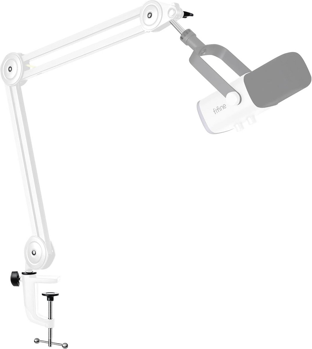 Verstelbare Microfoonarm met Tafelklem en Adapter