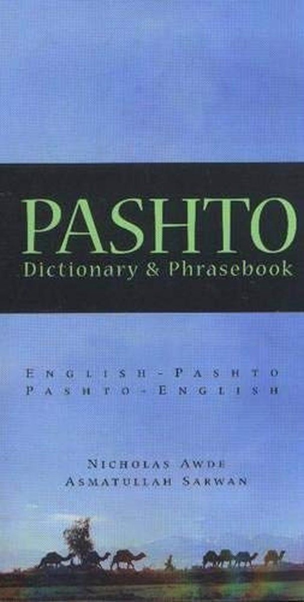 Pashto-Engelse Woordenlijst en Zinnenboek - Paperback