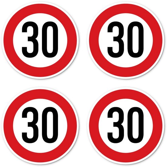 Sticker 85 km/u Snelheidsbeperking | Voor Terrein & Voertuig