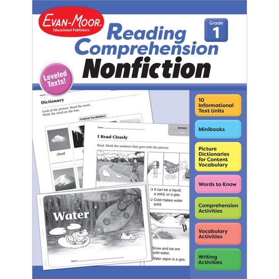 Reading Comprehension: Nonfiction- Reading Comprehension, No ... - cover
