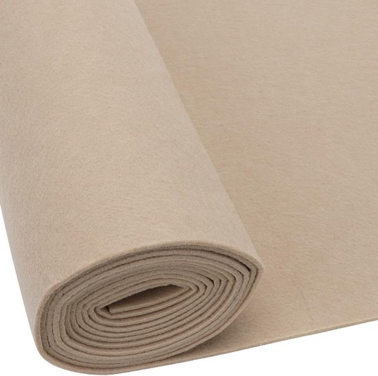 votoko viltrol viltstof, 30 cm x 300 cm x 3 mm, polyester viltonderlegger, knutselvilt voor doe-het-zelf opbergtas, patchwork, naaien, knutselen, viltmat om op maat te snijden, decoratie (oranjegeel
