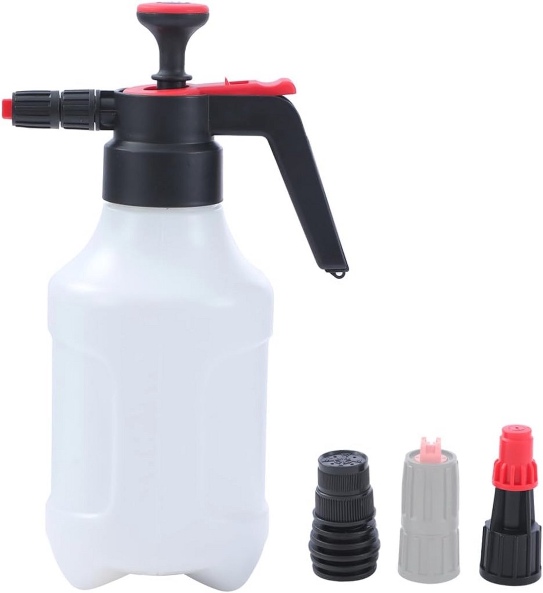 Multifunctionele drukspuit 2 liter - Handmatig met sproeiers voor reinigen, tuin en autowassen