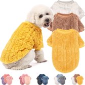 Warme hondentrui set voor kleine honden en katten - 3 stijlvolle designs voor winter en Kerstmis