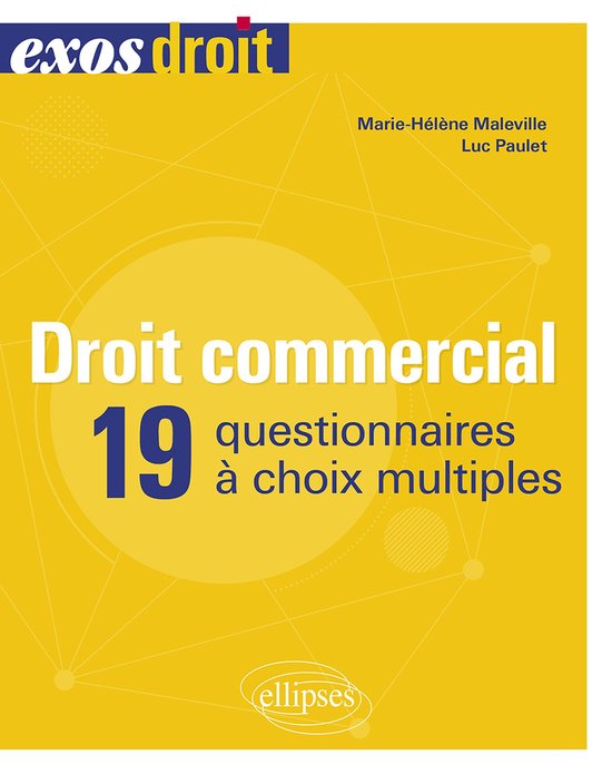 Droit commercial - cover