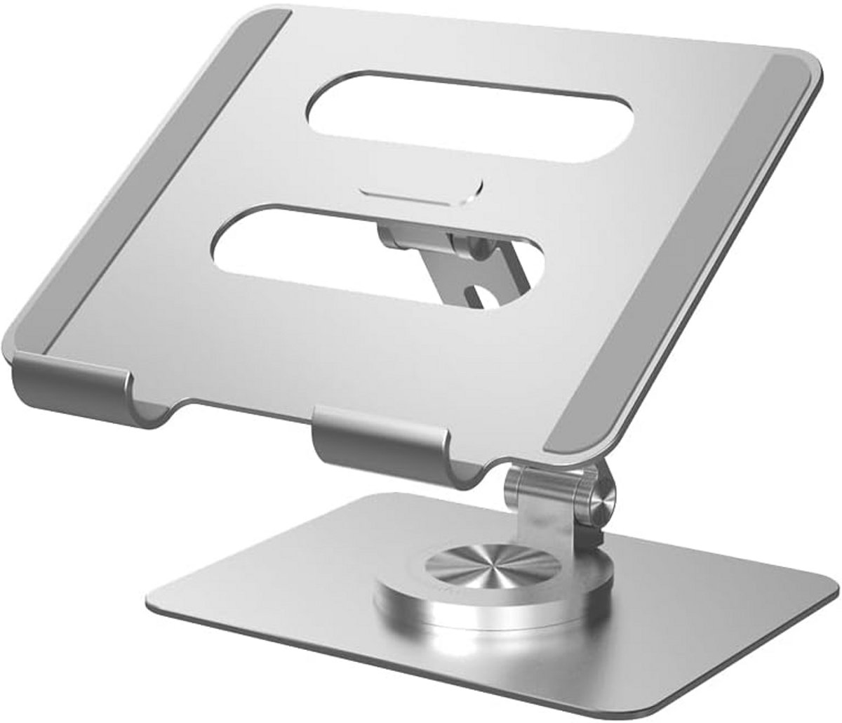Opvouwbare Houder voor Tablets en Smartphones - Ergonomisch Verstelbaar met 360° Rotatie