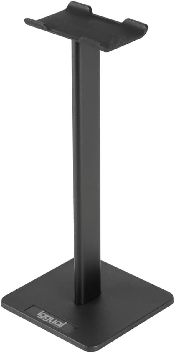 Hoofdtelefoonstandaard in zwart voor alle soorten hoofdtelefoons