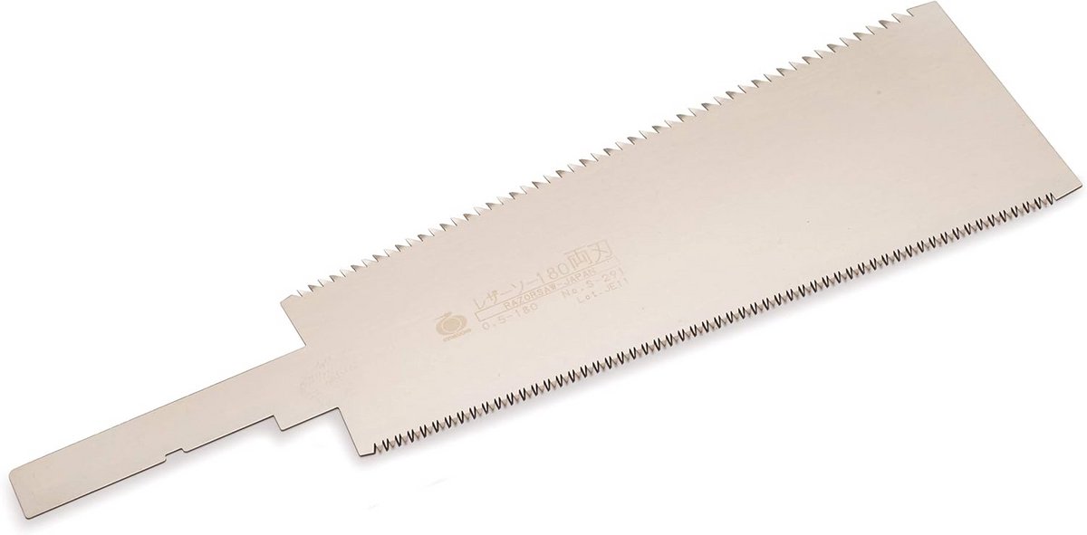 Reservezaagblad voor dubbelzijdige Japanse zaag - 180 mm
