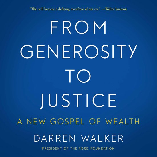 From Generosity to Justice - cover