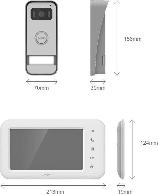 Bedrade Videofoon met Smartphone App en Poortbediening — afbeelding 3