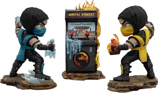 Figuur Iron Studios Scorpion vs Sub-Zero Arcade Set Mortal Kombat 16cm