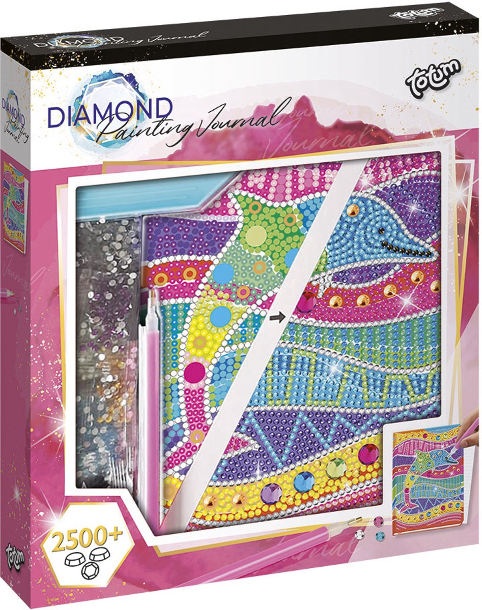 Dolphin Diamond Paint Notebook