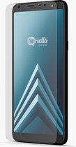 BeHello Samsung Galaxy A6+ Screenprotector Tempered Glass - High Impact Glass