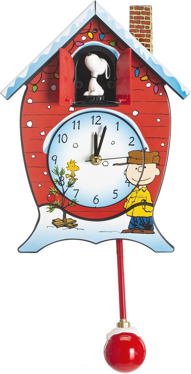 Kerst Koekoeksklok met Peanuts Thema