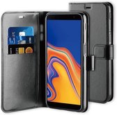 BeHello Samsung J6+ Hoesje - Gel Wallet Case Met Ruimte Voor 3 Pasjes Zwart