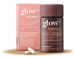 Glow25® Balance - 3-in-1 Formule - biotisch supplement - voor een rustige buik & energie