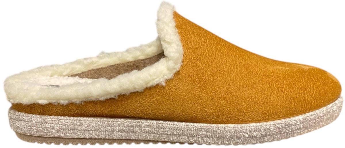 Relax Pantoffel Slipper 25SEE06 Camel Maat 41