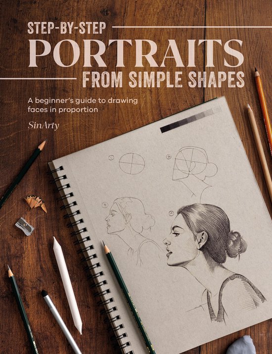 Step-by-Step Portraits from Simple Shapes - cover