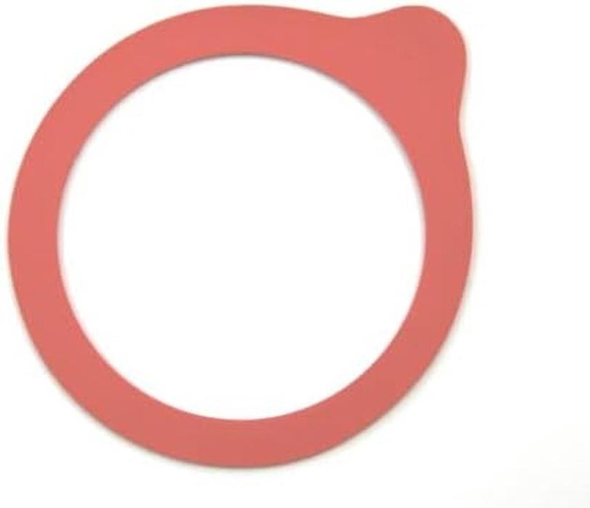 Inmaakringen Rood 54x67 mm voor Potten - Set van 10 Stuks