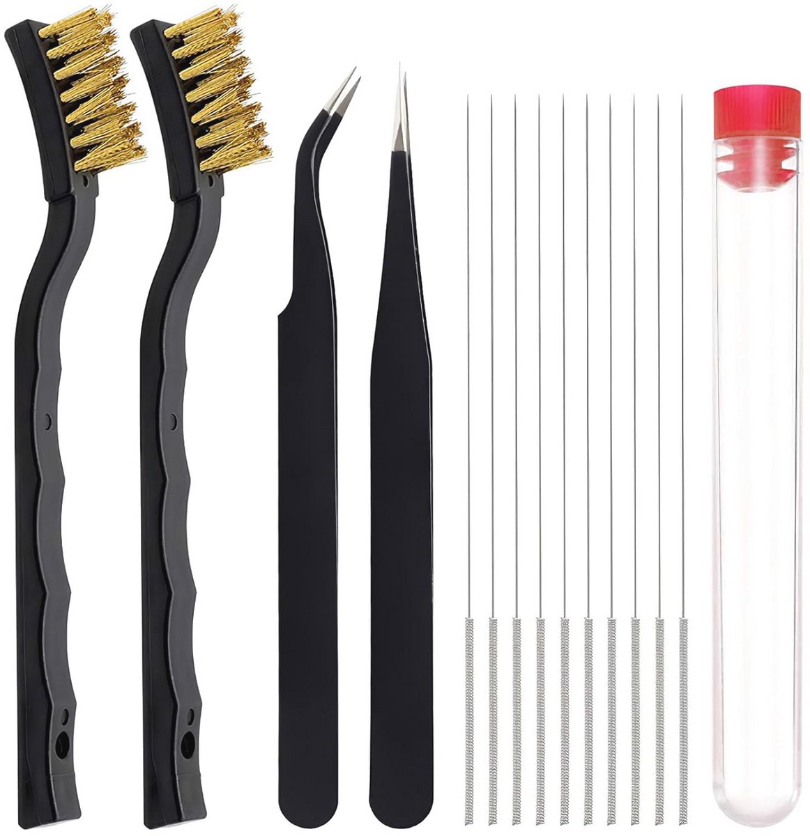 Reinigingsnaalden en accessoires voor 3D-printers - 15 stuks, Reinigen en onderhoud van 3D-printer