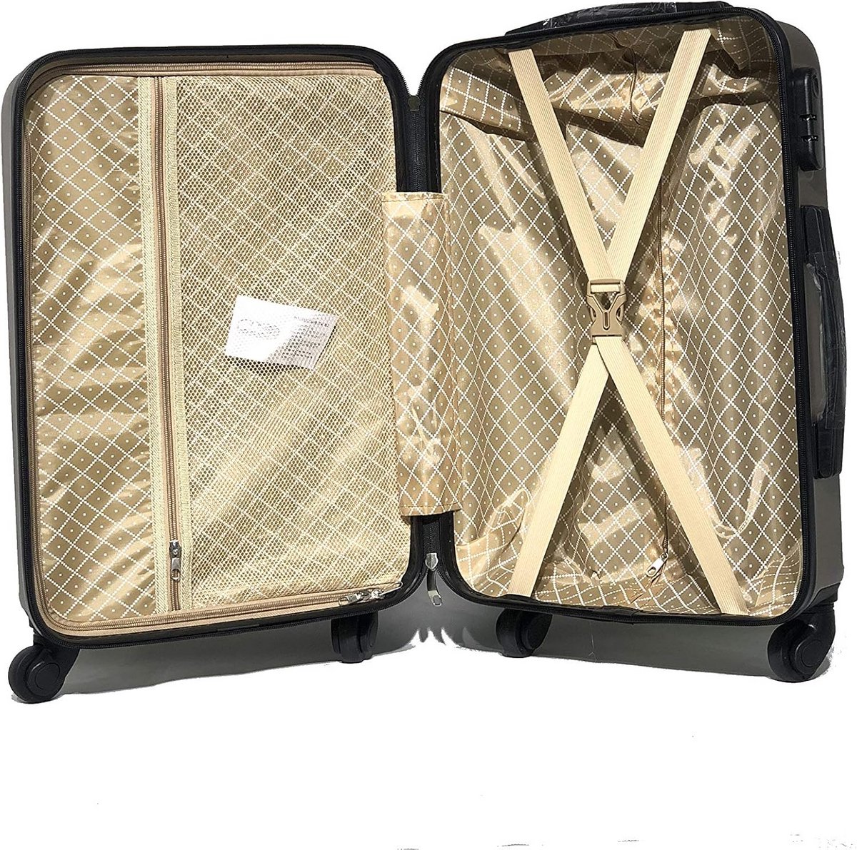 Handige Trolley Koffer Middenformaat met of zonder Make-up Tas