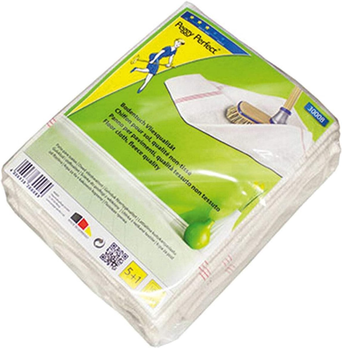 Vlies Vloerdoeken 6-Pack 500x550 mm Absorberend Schoonmaakdoek