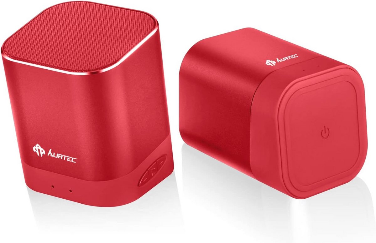 Draagbare Bluetooth-luidspreker met dubbele luidsprekers, krachtige bassen en lange speeltijd