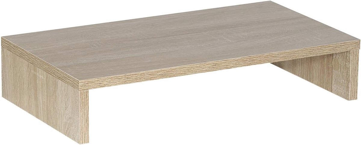 Monitorstandaard voor Bureau - Schermverhoging in Sonoma Eiken 50 x 10 x 27 cm