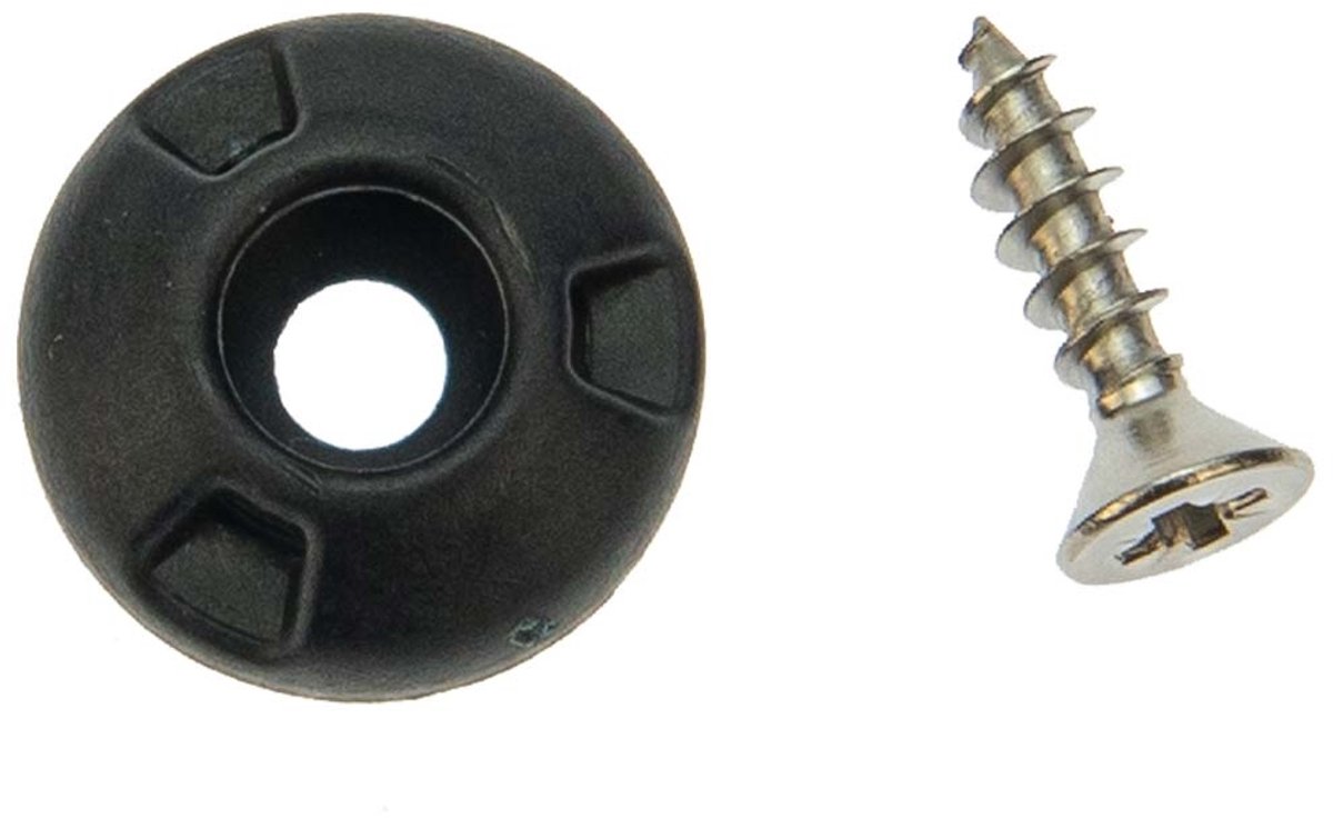 Perfix receiver schroefbaar blauw drukknoop 10 stuks