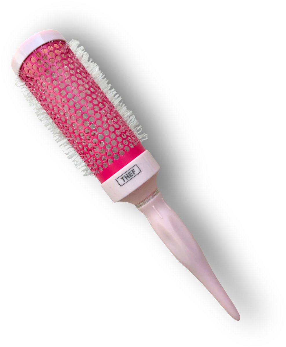 THEF Professionele Föhnborstel - Krulborstel - fohnborstel - roze – maat L