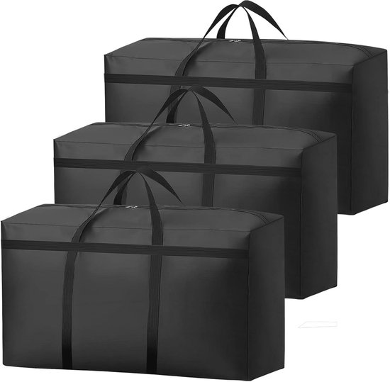vidaXL Opbergtas Kerstboom - 135 x 40 x 55 cm - Water- en uv-bestendig - Zwart