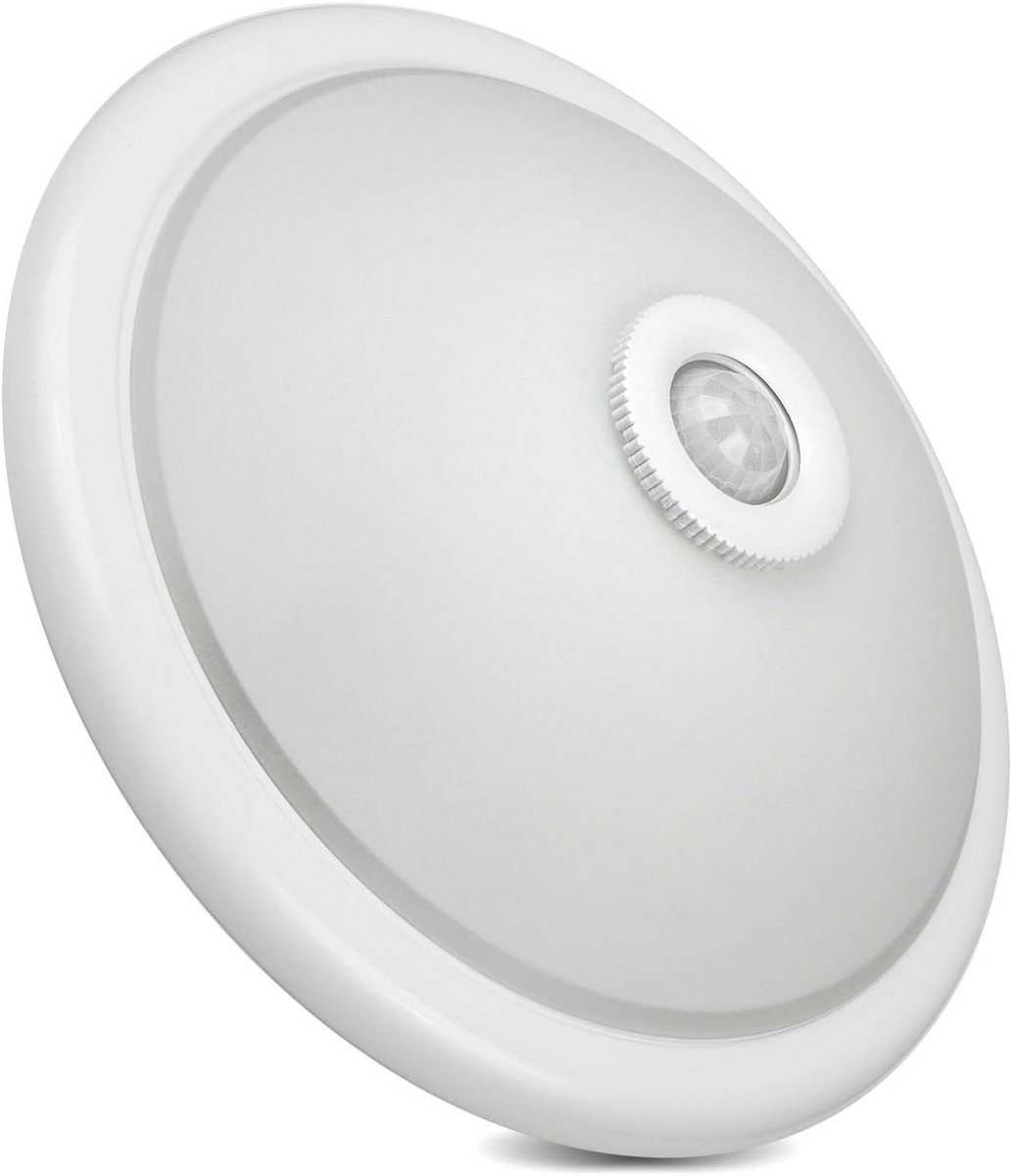 Plafondlamp met Bewegingssensor en Schemersensor - 2x E27 Fitting