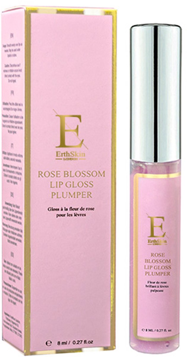ErthSkin London Rozenbloesem Lipgloss Voller