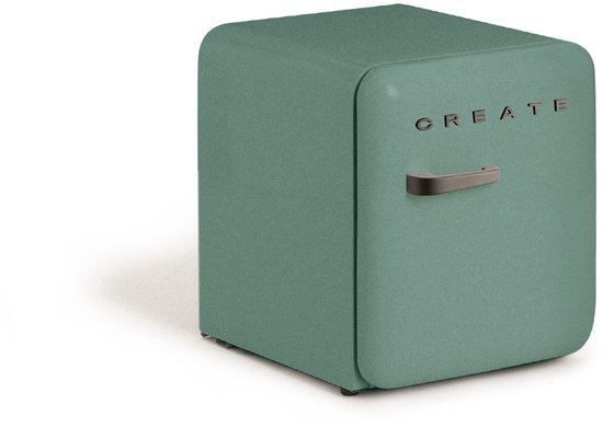 CREATE - Koelkast in retrostijl - Sage - Handvat Zwart - FRIDGE RETRO 48L van create — afbeelding 3