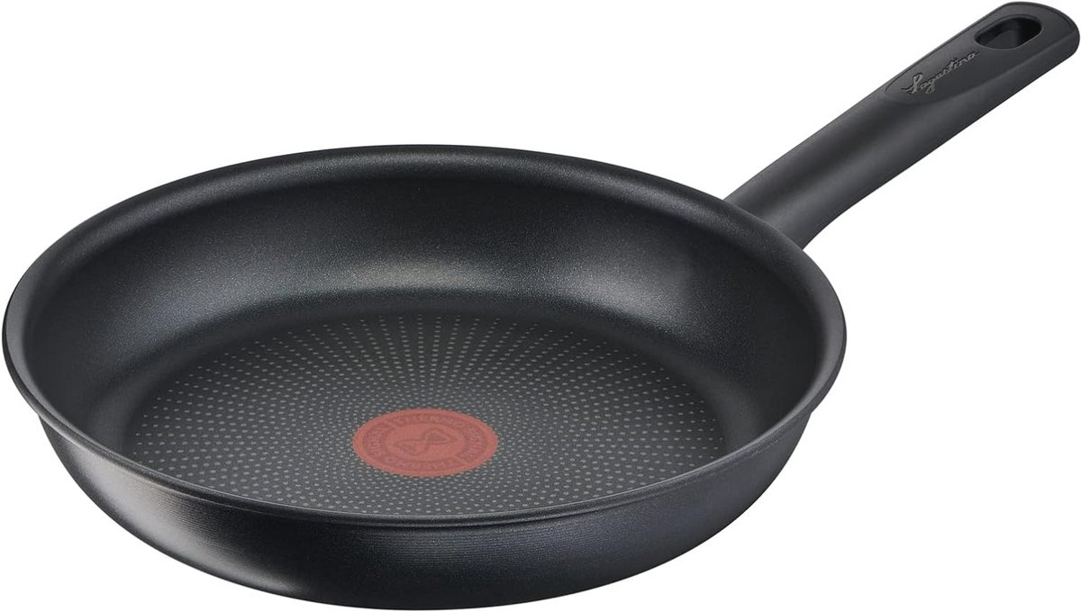 Antiaanbak Pan Ø 24 cm van 100% Gerecycled Aluminium voor Gas en Oveninductie