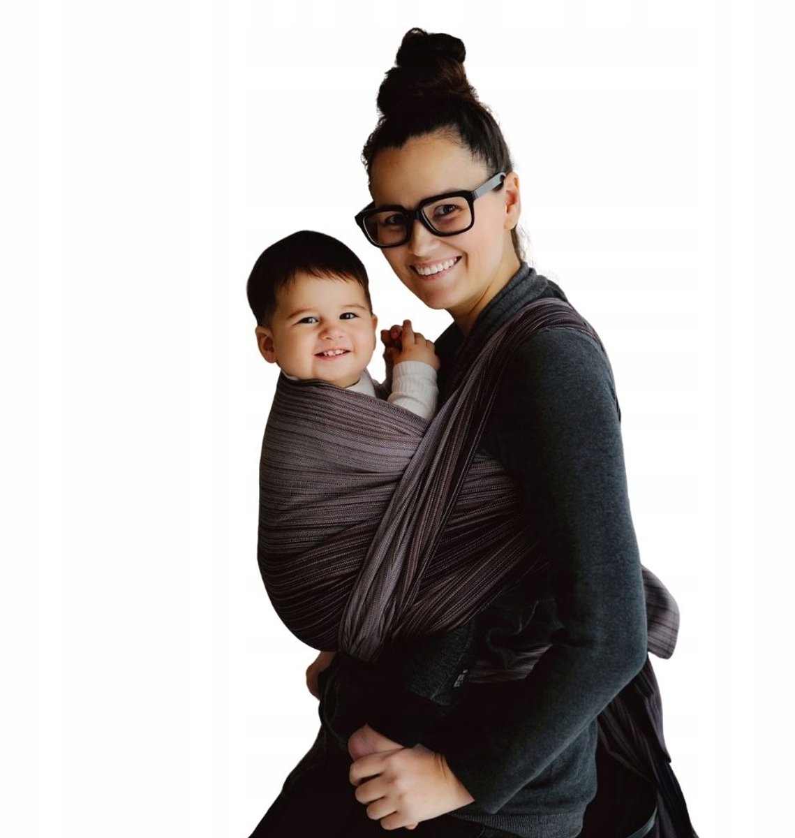 Little Frog Bronzyt Draagdoek 5,2m - Safe & Safe Baby Dragon