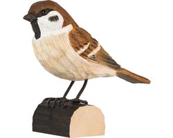 Handgemaakte Ringmus van Lindenhout - Natuurlijke Decoratie voor Thuis
