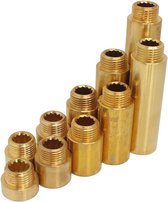 Kraan Verlenging Adapter Kits Schroefdraad Messing Buis Moer Installatie Onderdelen Kraan Pijpfittingen Keuken Badkamer Wastafel Kranen Reparatieset 32 mm Diameter (M32-150mm