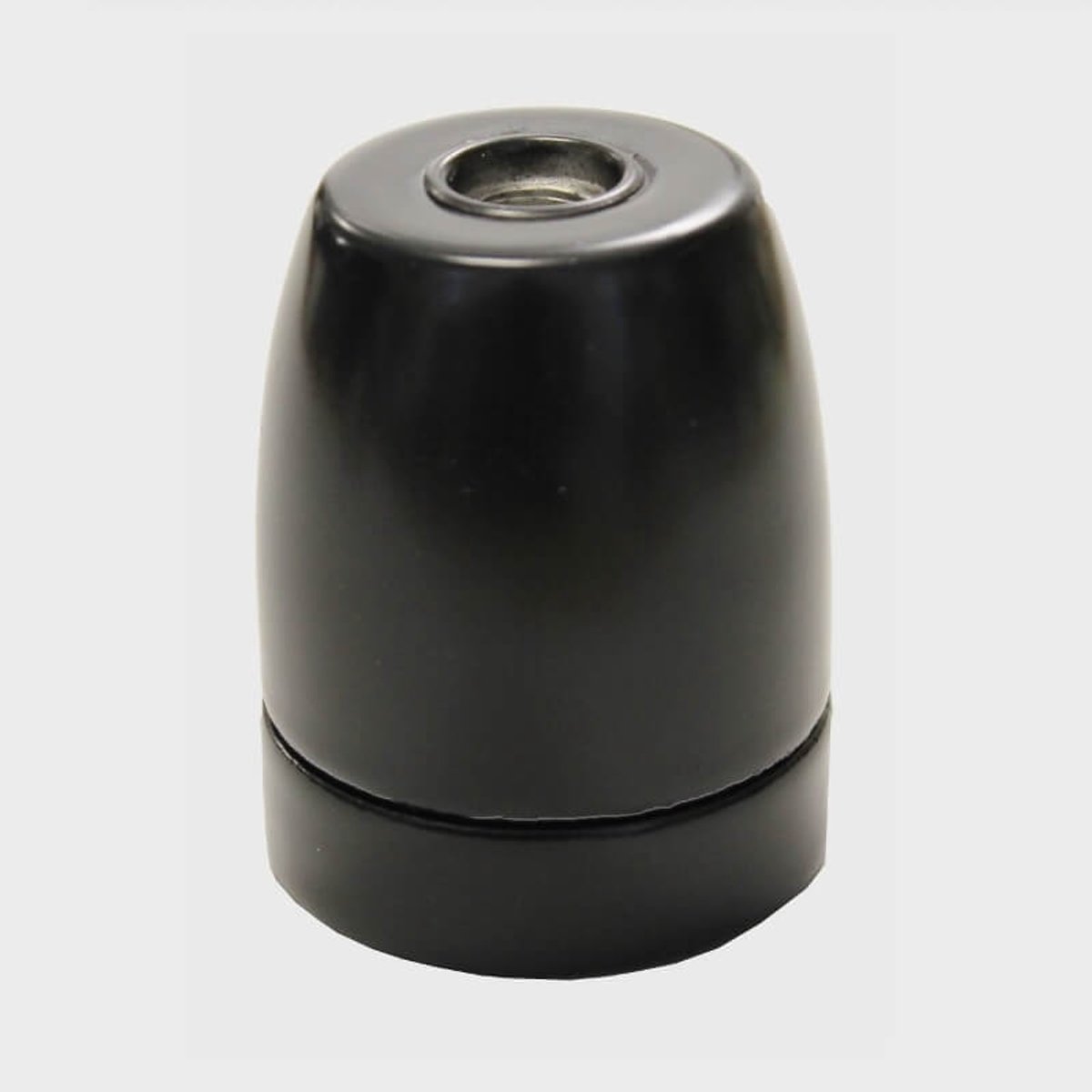 Bailey fitting porselein E27 zwart