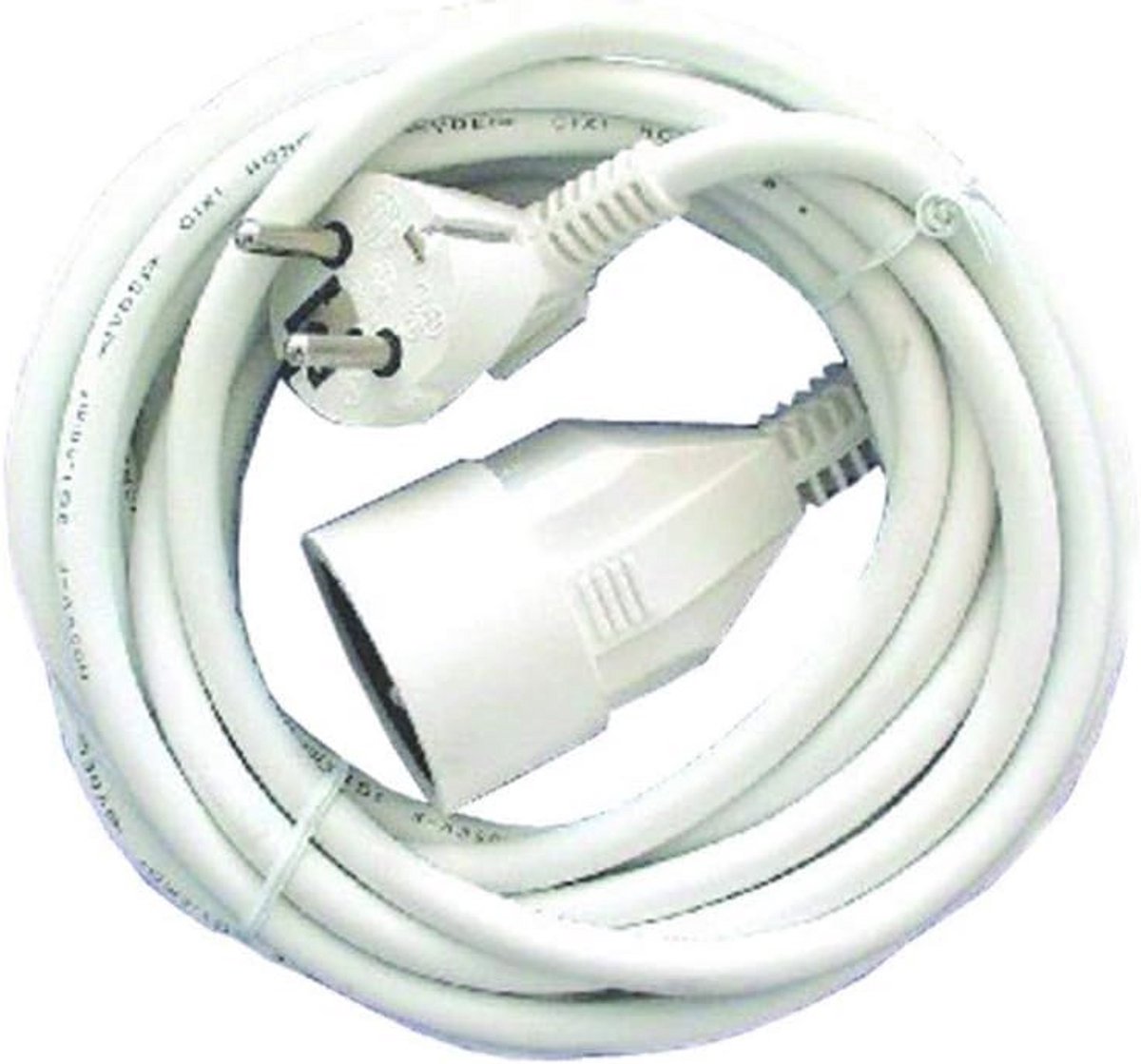 Verlengsnoer 10 meter Wit