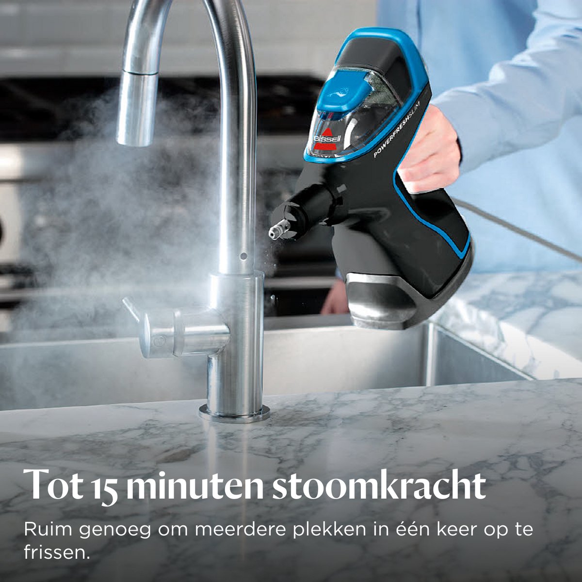 BISSELL PowerFresh Slim Steam Stoomreiniger 1500W - 2234N thumbnail 6