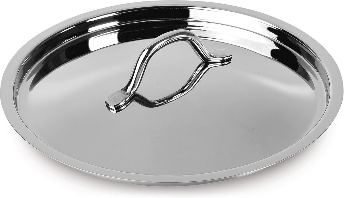 RVS Kookpot 18 x 10 x 18 cm met Deksel